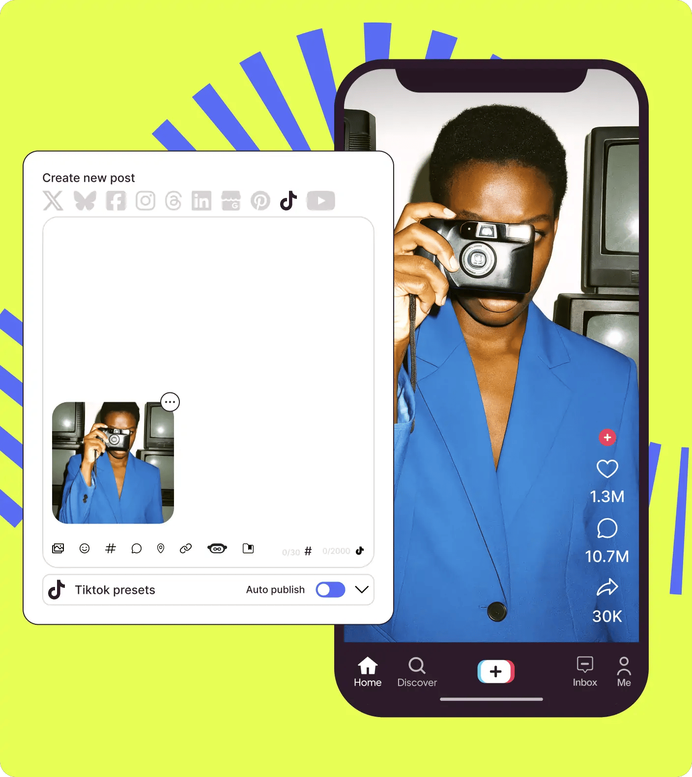 Toddy TikTok — planificador y publicador de contenido