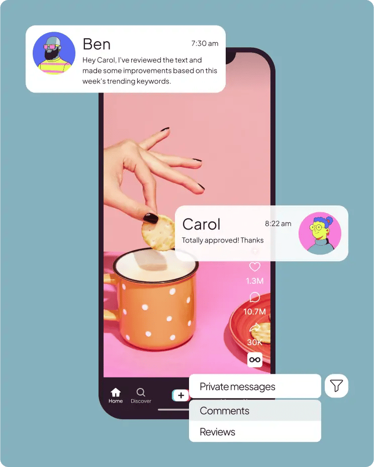 Gestión total de TikTok con Toddy